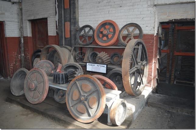 Foundry patterns. I’m sure they forged parts for the copper mine.